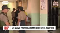 El Agustino: Hombre mató a su pareja y a dos de sus hijos