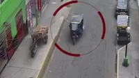 El Agustino: Ladrones cubren las placas de las mototaxis que usan para asaltar