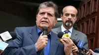 Alan García: expresidente responderá ante el PJ por caso El Frontón