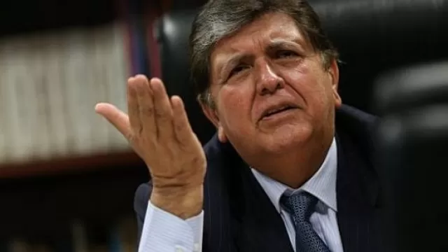 Foto: archivo El Comercio / Alan García, candidato presidencial por Alianza Popular, afirmó que “no es rara” la denuncia contra César Acuña.