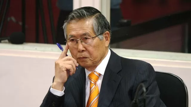 Alberto Fujimori, preso ex presidente de la República. Foto: Andina