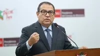 Alberto Otárola sobre estado de emergencia: "Va a haber una presencia territorial de las Fuerzas Armadas”