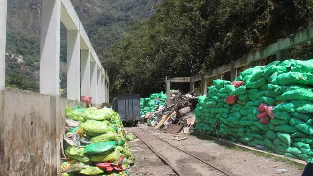 Machu Picchu Pueblo no cuenta con espacios para acumular desperdicios. Foto: Municipalidad de Machu Picchu 