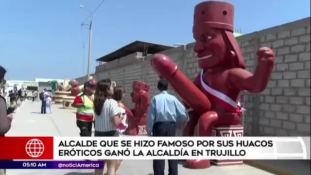 Alcalde que se hizo famoso por sus huacos eróticos ganó la alcaldía de Trujillo