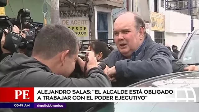 Alejandro Salas: El alcalde está obligado a trabajar con el Poder Ejecutivo