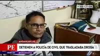 Andahuaylas: Detienen a policía de civil que trasladaba droga