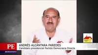Andrés Alcántara: "Vamos a industrializar nuestro país"