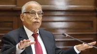 Aníbal Torres: "Nosotros no vamos a proteger a nadie, el presidente Castillo ha deslindado de la corrupción"