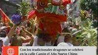 Año Nuevo Chino: así fueron las celebraciones en la Calle Capón