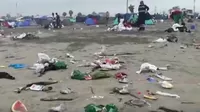 Cañete: Playa Cerro Azul amaneció repleto de basura tras celebración del Año Nuevo