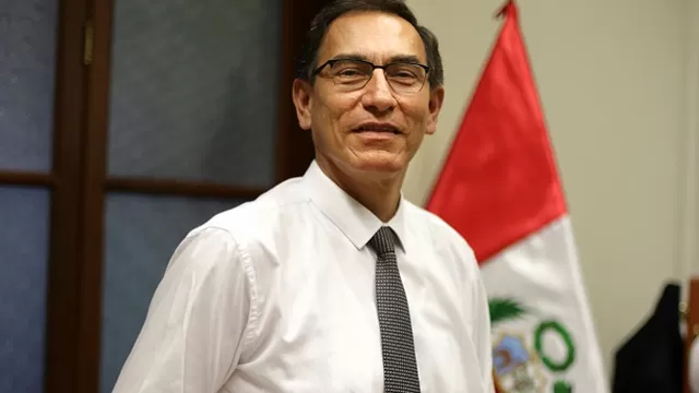 Martín Vizcarrra, presidente de la República. Foto: Perú21