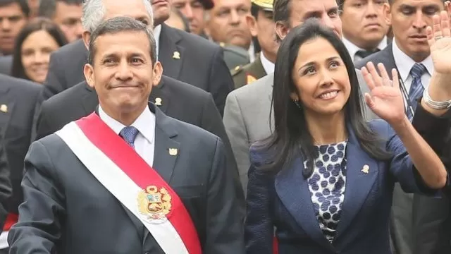 Ollanta Humala y Nadine Heredia, la pareja presidencial. Foto: archivo El Comercio.