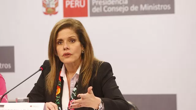 Mercedes Aráoz se refirió al nuevo jefe de Gabinete, Salvador del Solar. Foto: Andina