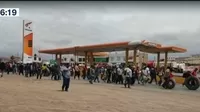 Arequipa: Mineros informales realizaron protesta en la Panamericana Sur 