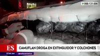 Arequipa: Policía intervino camión con paquetes de droga camuflada