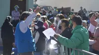 Arequipa: Problemas y aglomeración durante vacunación en Plaza de Yanahuara