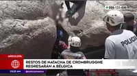Arequipa: Restos de Natacha de Crombrugghe regresarán a Bélgica