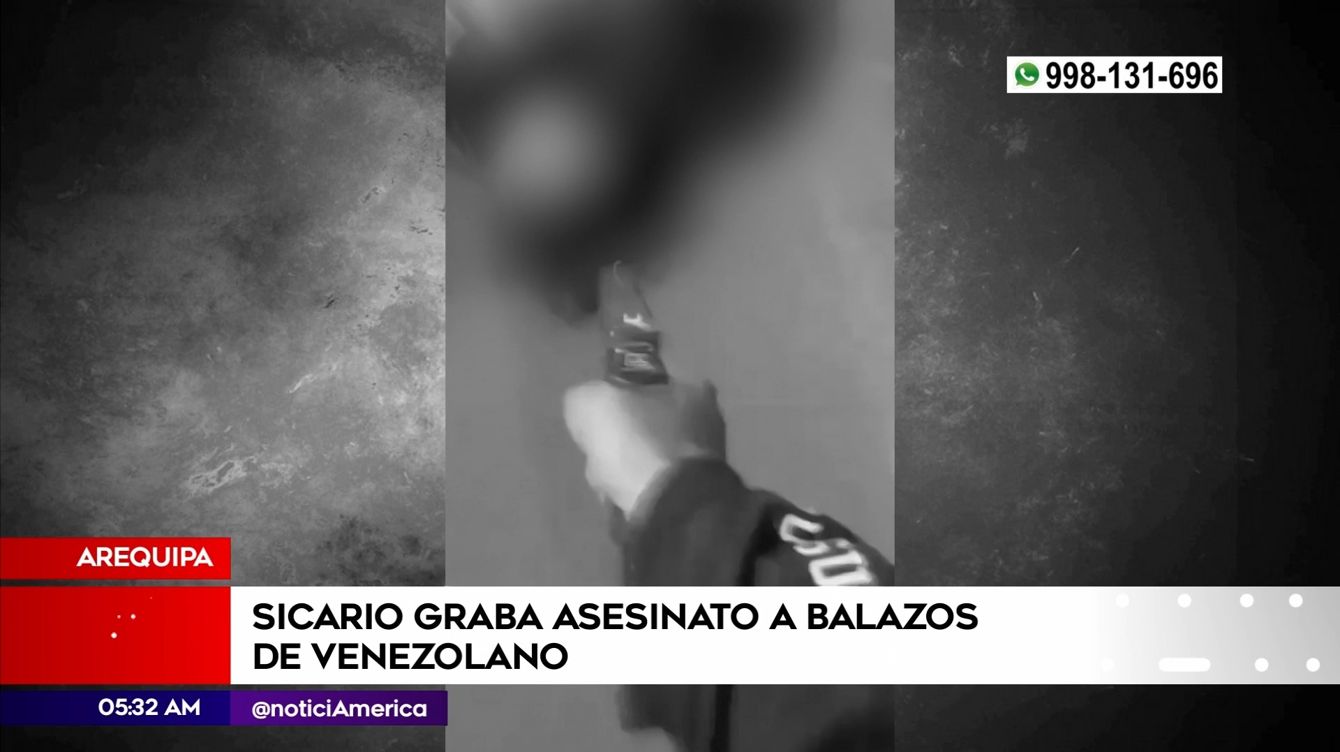 Asesinato en Arequipa. Foto: América Noticias