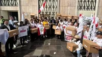 Asamblea Constituyente: Entregan más de 600 000 firmas en contra de medida al JNE