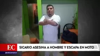 Asesinan de un balazo en la cabeza a un hombre en San Juan de Miraflores