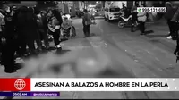 Asesinan a balazos a hombre en La Perla