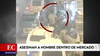 Asesinan a hombre dentro de un mercado en Villa María del Triunfo
