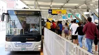 ATU invocó a ciudadanos a cumplir con aforo en las unidades de transporte público