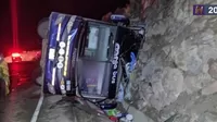 Ayacucho: 4 muertos y 20 heridos dejó el choque y despiste de un bus