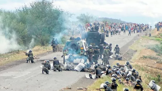 Enfrentamientos dejaron 12 policías y 10 civiles fallecidos. Foto: La República