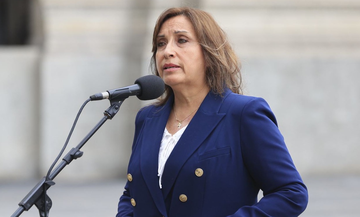 Dina Boluarte, presidenta de la República - Fuente: Andina