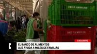 Banco de Alimentos Perú asistió a 130 000 personas pobres durante la emergencia