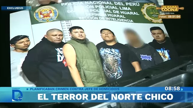 Banda criminal planificó atentado contra el jefe de la División Policial de Huaral