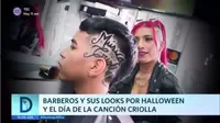 Barberos y sus looks por Halloween y el Día de la Canción Criolla