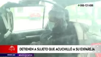 Barranco: Detienen a sujeto que acuchilló a su expareja