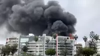 Barranco: Incendio en un colegio movilizó a seis unidades de bomberos