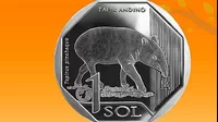 Moneda de 1 sol alusiva al Tapir Andino fue puesta en circulación por el BCRP
