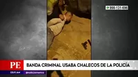 Bellavista: Banda criminal usaba chalecos de la Policía