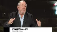 Bernardo Roca Rey sobre propuesta de ley de medios hecha por Perú Libre: Este tipo de amenazas son absurdas