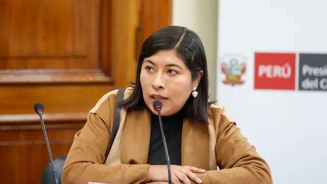 Betssy Chávez: "No hemos hablado de ningún cambio ministerial con el Presidente"