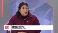 Betssy Chávez de Perú Libre: La organización política no le dicta la agenda a Pedro Castillo ni a la bancada
