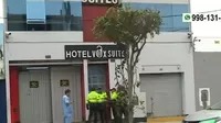 Breña: Hombre es asesinado dentro de hotel