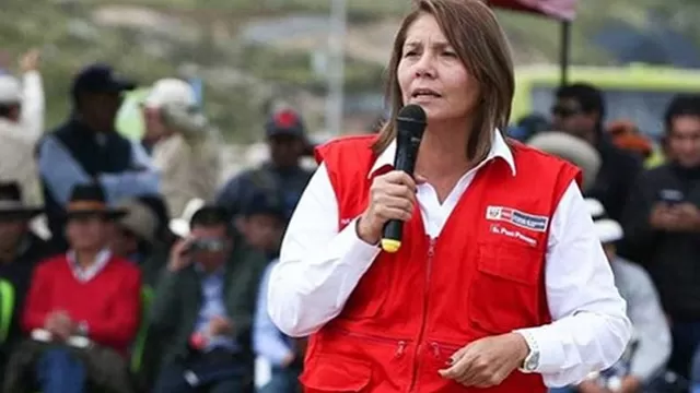 Ministra Paola Bustamante se refirió a la reforma política. Foto: Andina