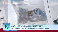 Caen los Clonadores de móviles: Se les encontró más de 3 mil chips