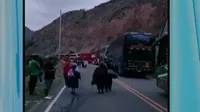 Cajamarca: Manifestantes bloquean carretera de salida a la costa