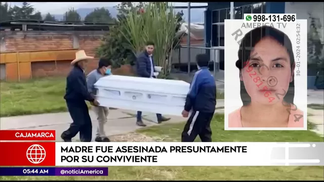 Cajamarca: Joven madre fue asesinada presuntamente por su conviviente