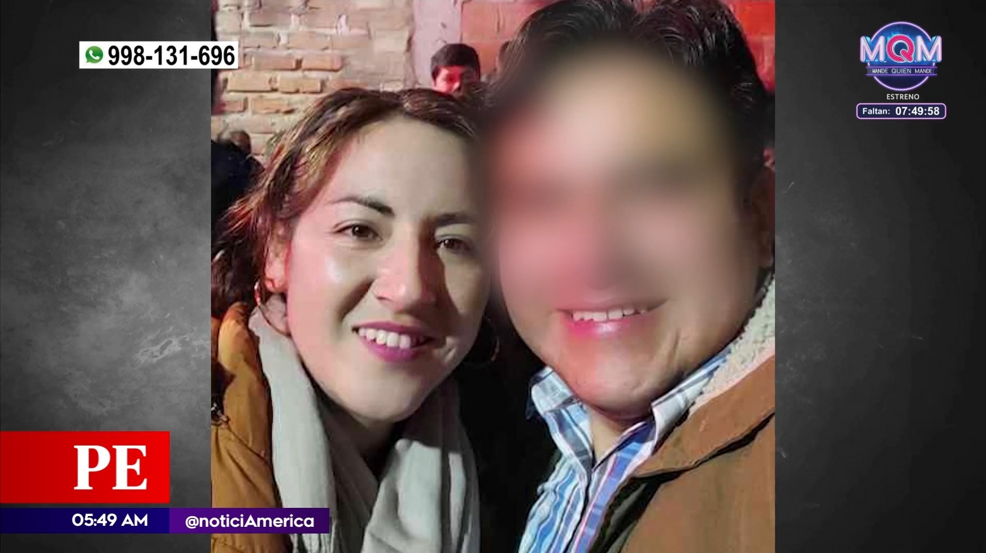 Mujer agredió a su pareja en Cajamarca. Foto: América Noticias