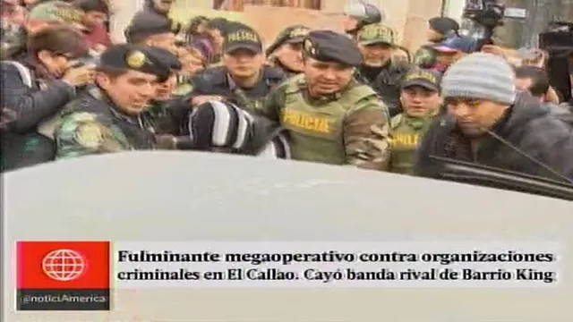 Callao: 1300 policías y 60 fiscales realizan megaoperación contra el sicariato