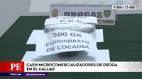 Callao: Caen microcomercializadores de droga 