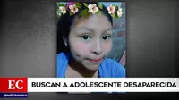 Callao: Familia pide ayuda para encontrar a adolescente desaparecida