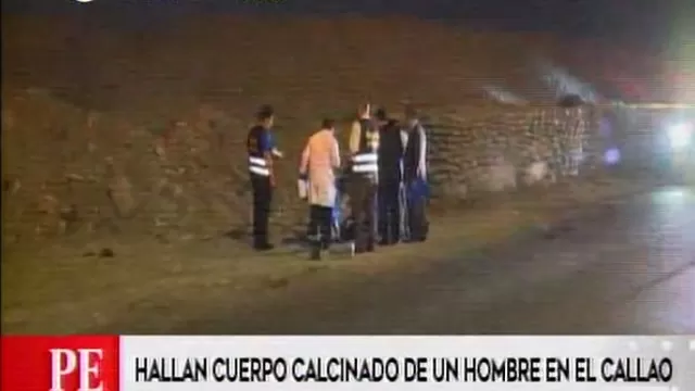 Callao: hallan cuerpo calcinado de un hombre en la avenida Morales Duárez